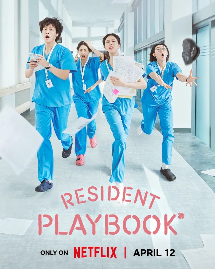 Resident playbook (2025) เพลย์บุ๊คชุดกาวน์ ซับไทย EP1-EP12
